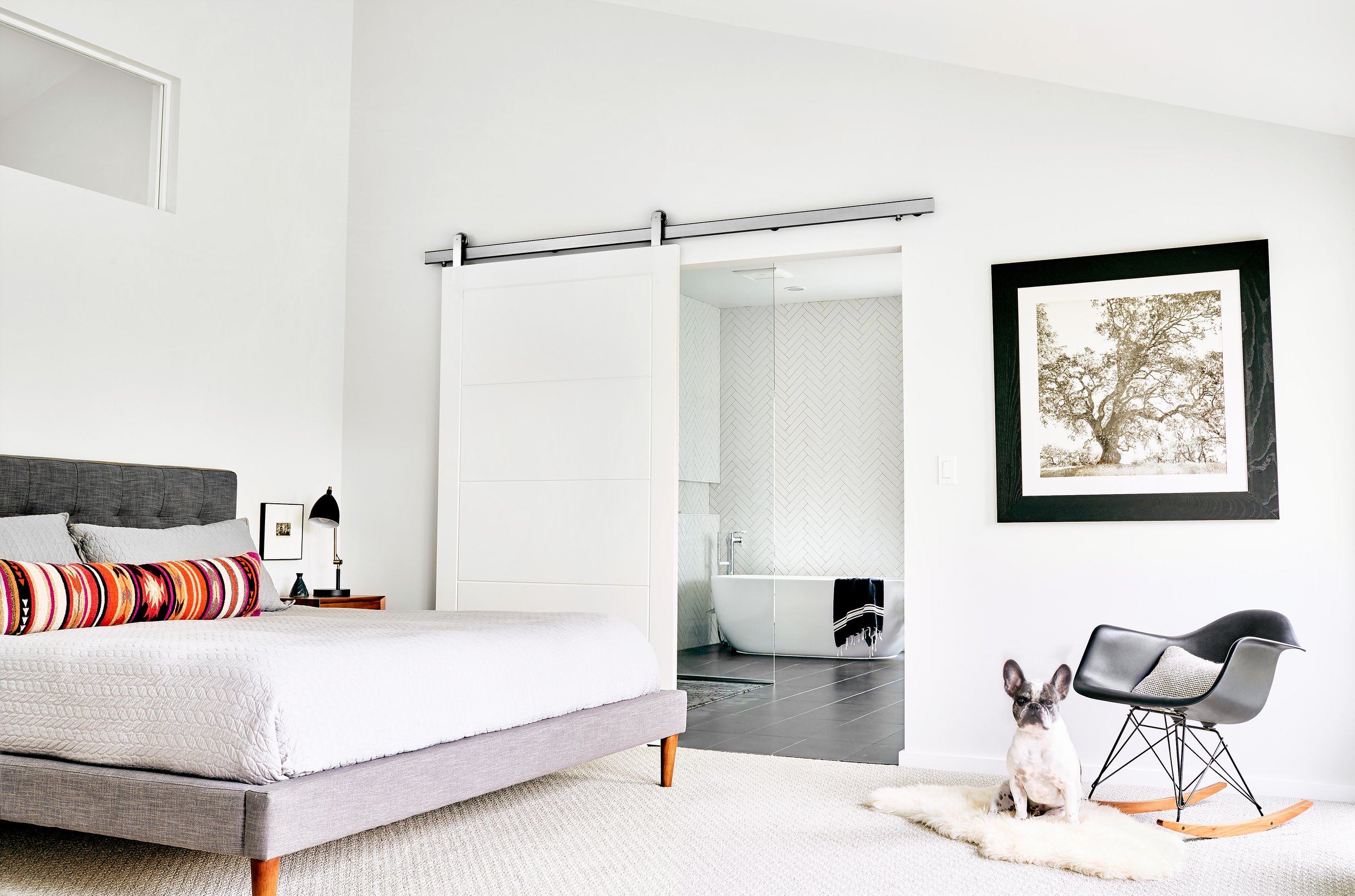 Krownlab sliding barn door system