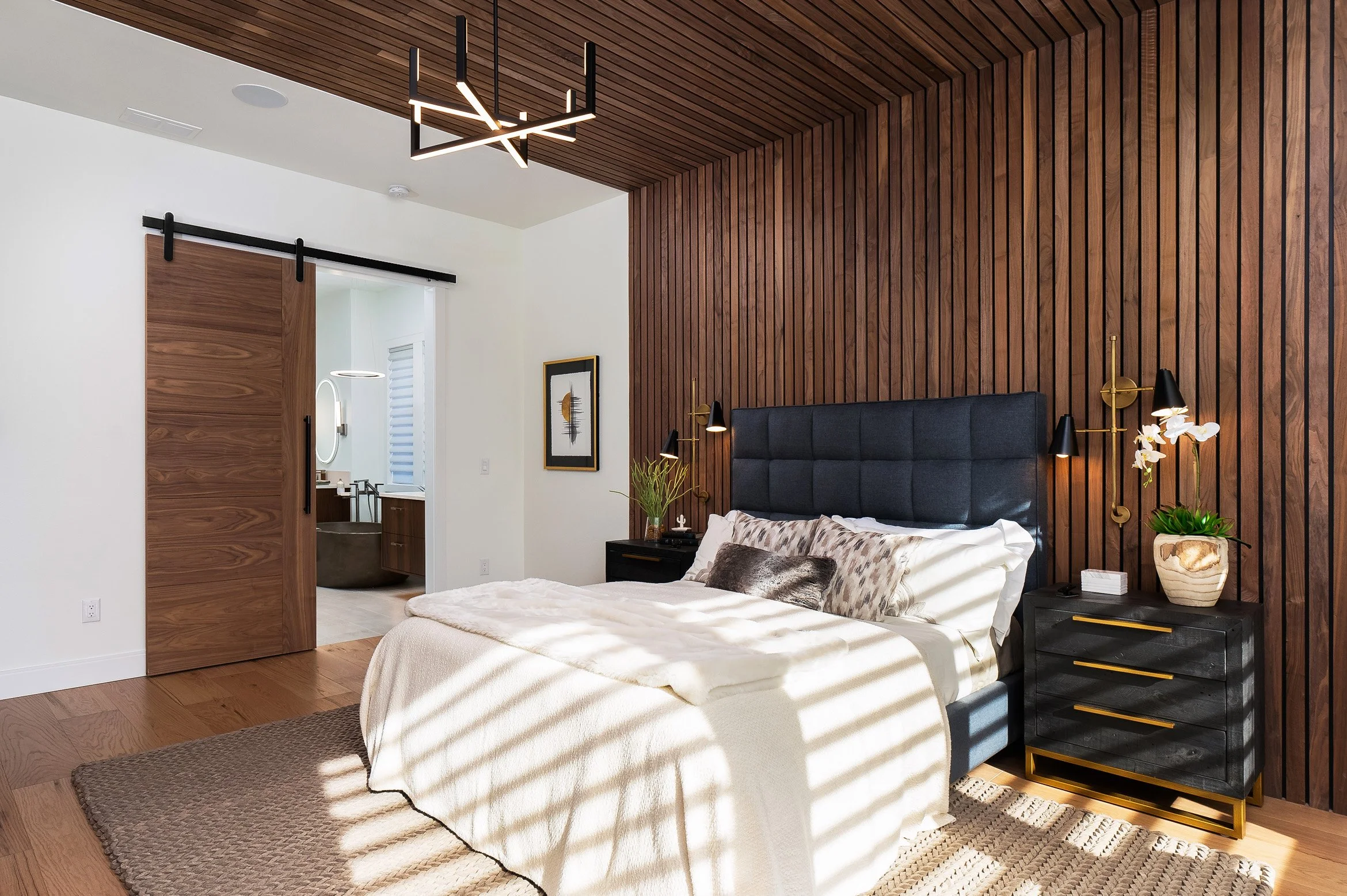 Krownlab modern barn door hardware