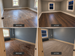 Flooring installation by LongCrafters