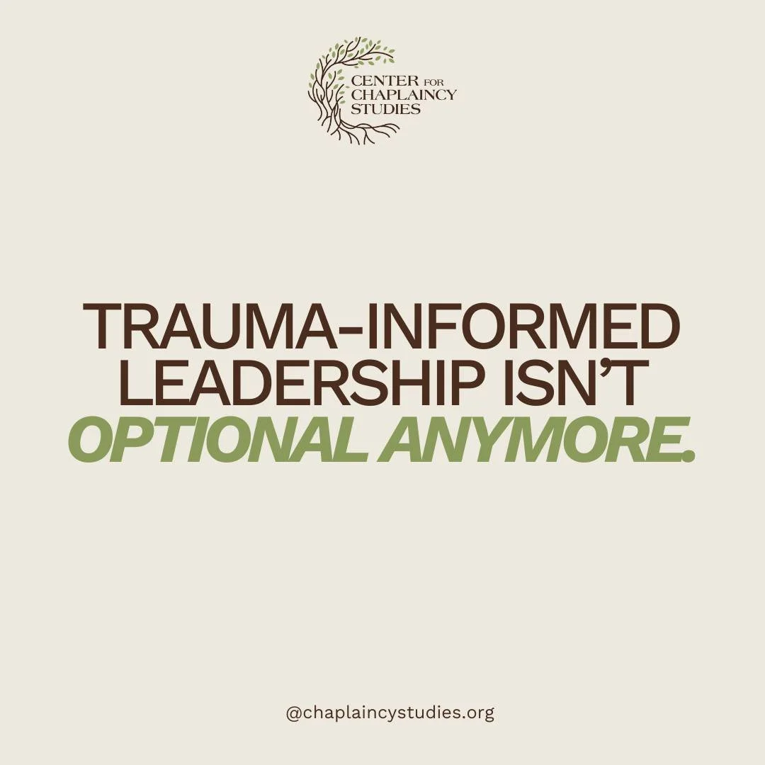 True leadership in crisis begins with presence.

Our trauma-informed programs help professionals recognize pain early and respond with skill, empathy, and care.

💬 Which of the 3 R&rsquo;s do you think leaders find most challenging?

www.chaplaincys