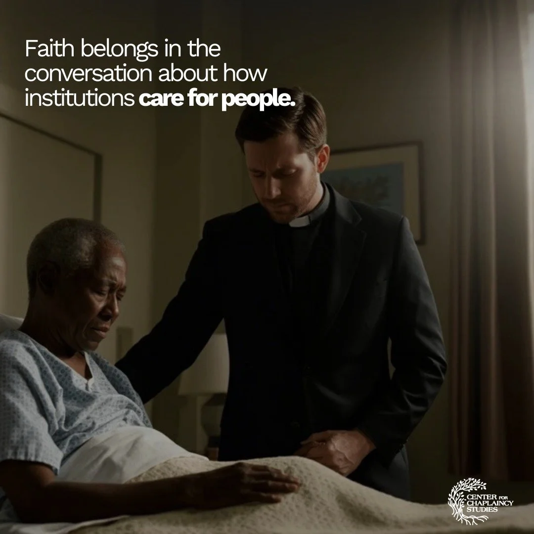 Faith belongs in the conversation about how institutions care for people.

At CCS, we partner with universities, nonprofits, and healthcare systems to embed chaplains within real-world structures&mdash;so compassion and ethics aren&rsquo;t afterthoug