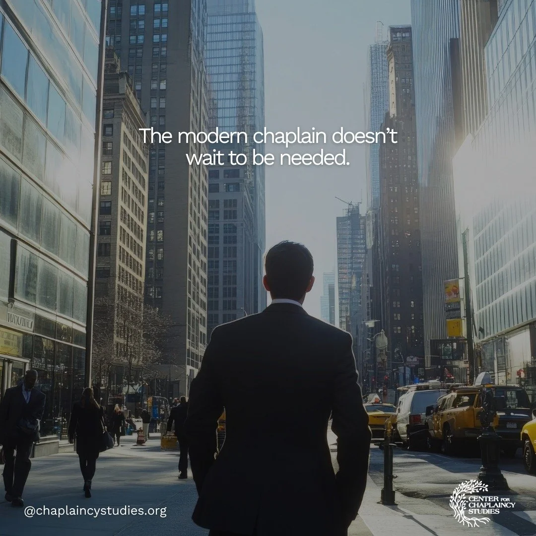 Today&rsquo;s chaplains aren&rsquo;t just in pulpits or hospitals&mdash;they&rsquo;re in boardrooms, on campuses, in shelters, and online communities.

They go where culture is shifting and pain is showing.

At CCS, we train chaplains to meet people 