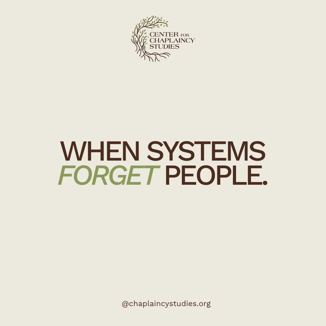 Chaplains do more than comfort &mdash; they change how care happens.

At CCS, we prepare leaders to bring humanity back into the systems that run our world.

💬 Where do you think empathy is missing most right now?

#chaplaincy #leadership #systemicc