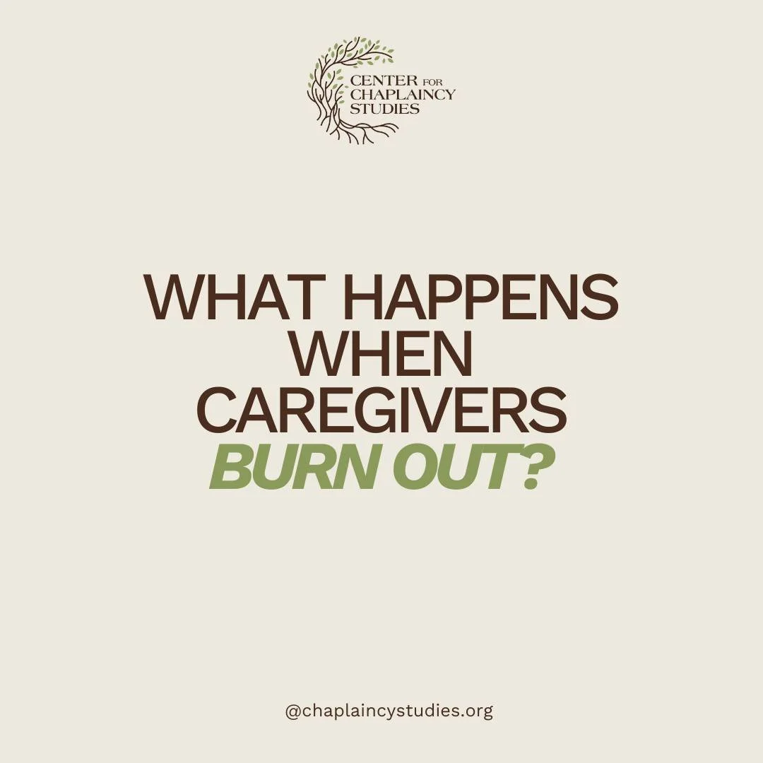 Behind every strong hospital, classroom, and organization are exhausted people holding it all up.

Chaplains remind them they don&rsquo;t have to do it alone &mdash; and that care starts within.

💬 How do you refill your own cup when you&rsquo;re ru