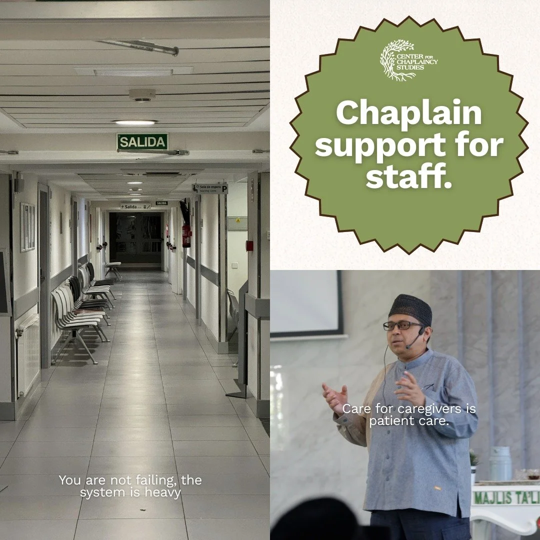 In healthcare, we keep telling humans to be more resilient inside systems that are crushing.

Chaplains do not replace clinical care, and they do not pretend prayer is a policy fix. They do something more practical. They reduce emotional load in real