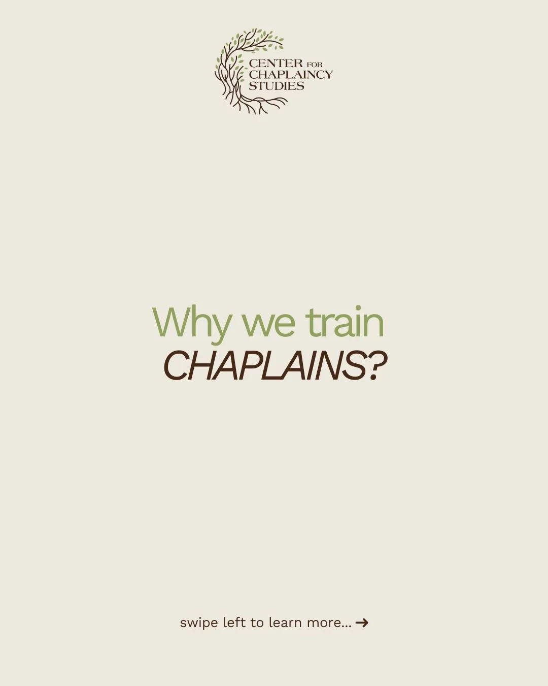 Why do we train chaplains?

Because people face grief, trauma, moral conflict, and spiritual stress every day &mdash; and they deserve someone prepared to walk with them through it.

Chaplaincy training builds the awareness, compassion, and real-worl