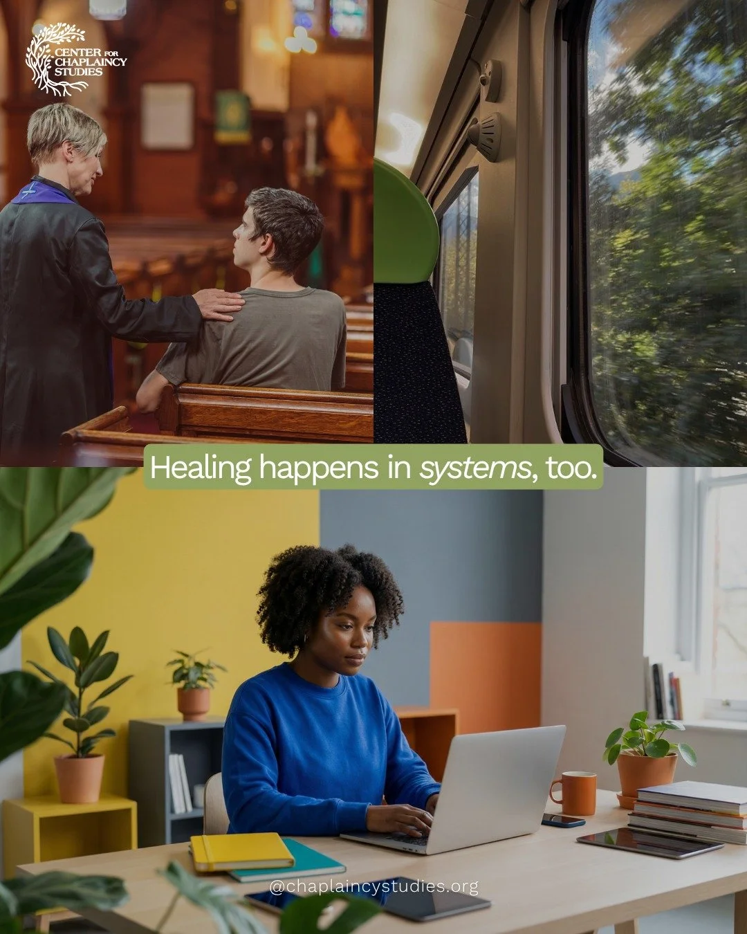 Healing doesn&rsquo;t only happen at the individual level.
It happens in systems, workplaces, communities, schools, hospitals, and organizations, too.

The environments people move through every day shape how safe, supported, and connected they feel.
