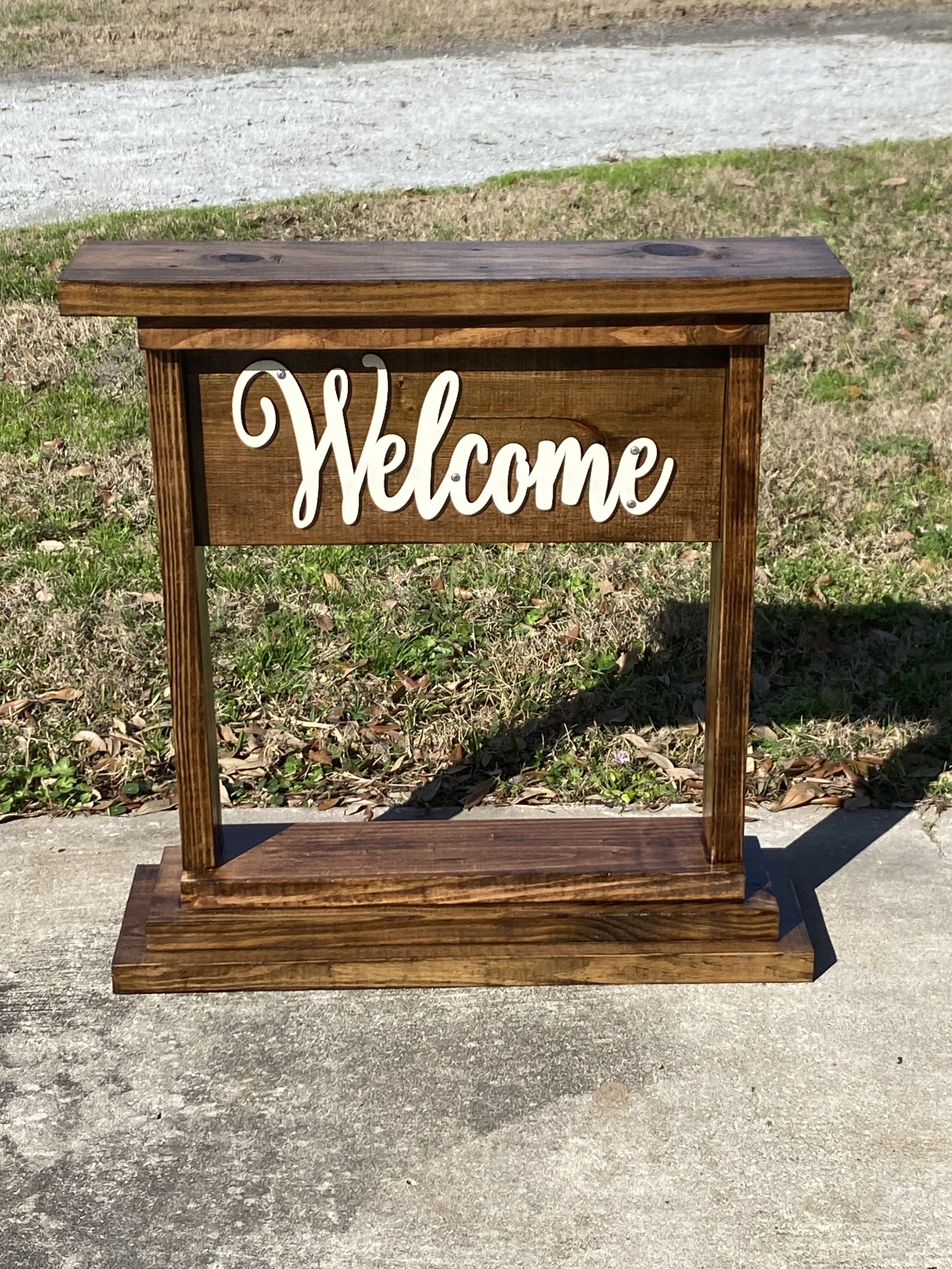 Welcome Porch / Deck Sign