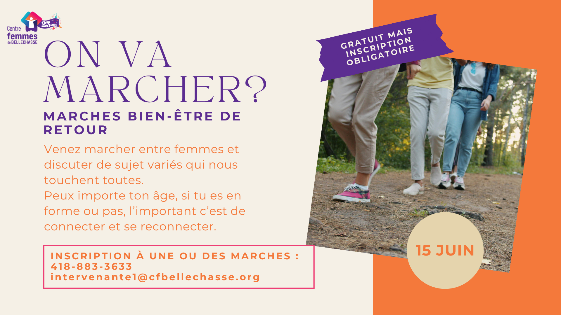 Marches Bien-Être et Discussions : La charge mentale