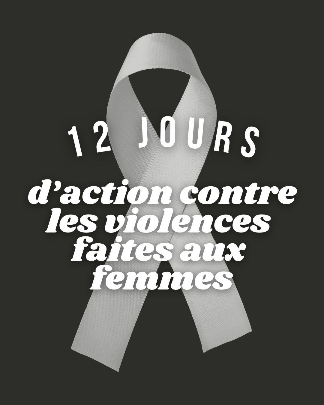 12 jours d'action contre la violence faite au femmes
