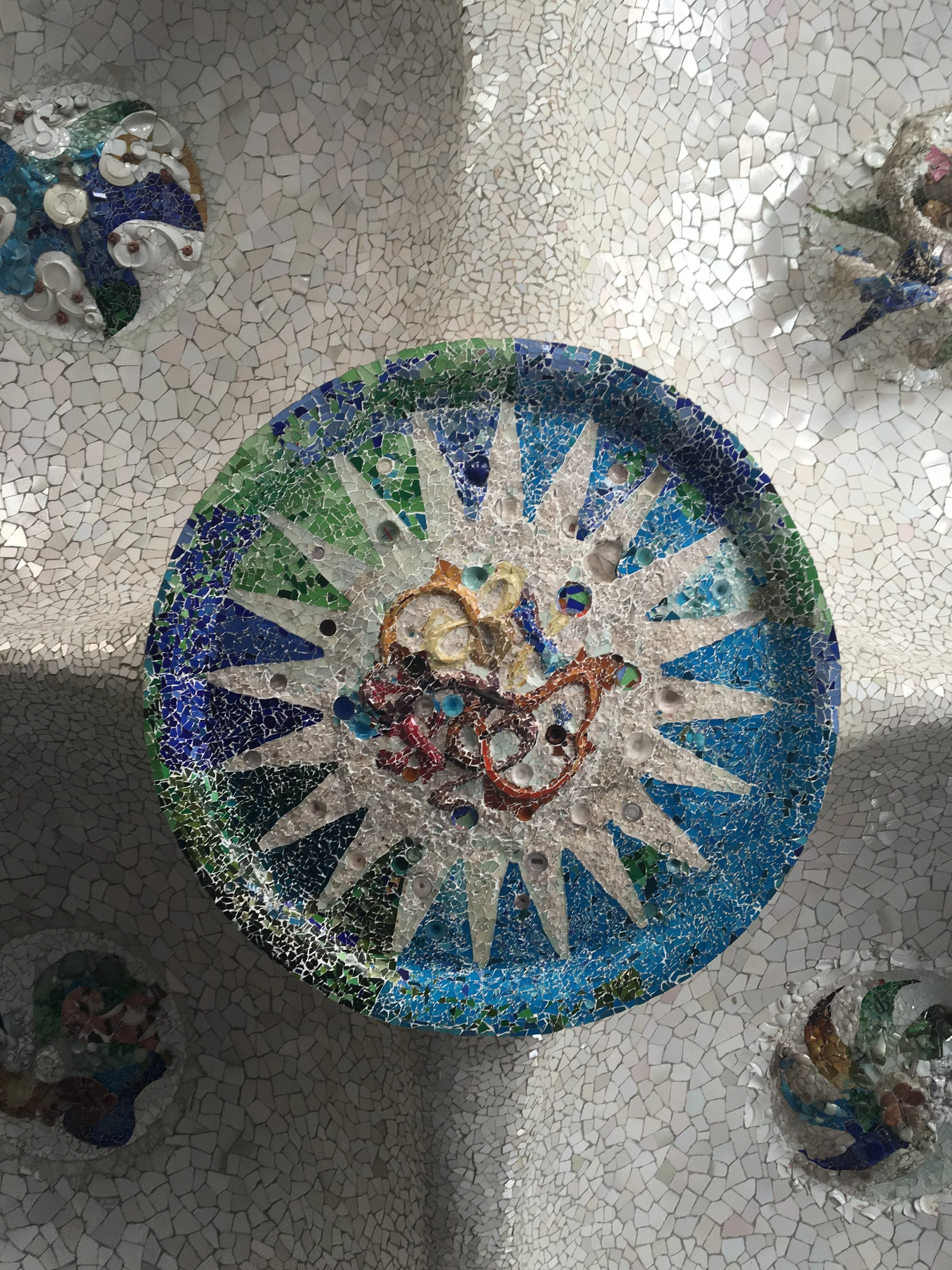 Interior design inspired by travel, global architecture influence, travel-inspired interiors, design inspiration from Europe, Park Guell architecture, Gaudi interior design influence, how travel influences interior design, Claire's Perspective design