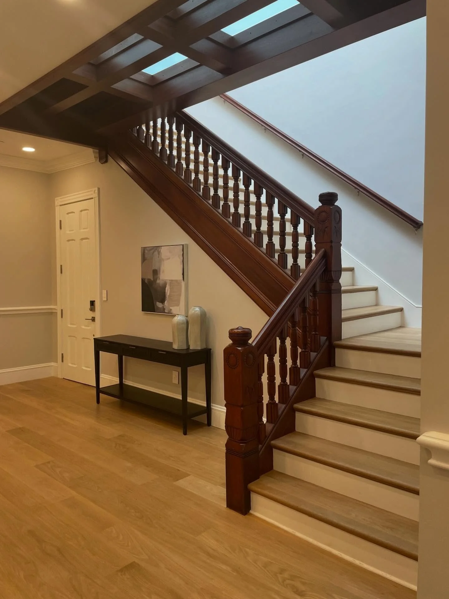 When architectural elements really shine.

This is the part of interior design most people never see.

At Claire&rsquo;s Perspective, I design far beyond the pretty pillow. For this home, I created the coffered ceiling plan, specified millwork profil