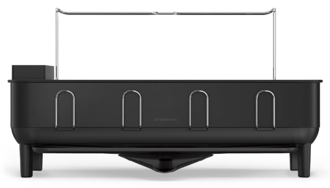 Dish Drying Rack.

A thoughtfully designed drying rack that combines generous capacity with a clean, modern aesthetic. It keeps dishes, glassware, and utensils organized while helping your countertops stay tidy and clutter free.