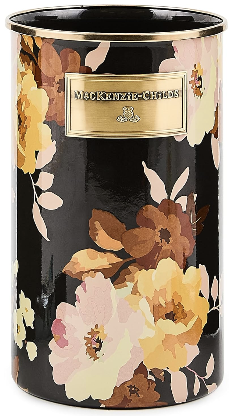MacKenzie-Childs Utensil Holder.

Keep your most-used cooking utensils within easy reach while adding a beautiful decorative accent to your countertop. This statement piece blends everyday function with timeless charm, making it as stylish as it is p