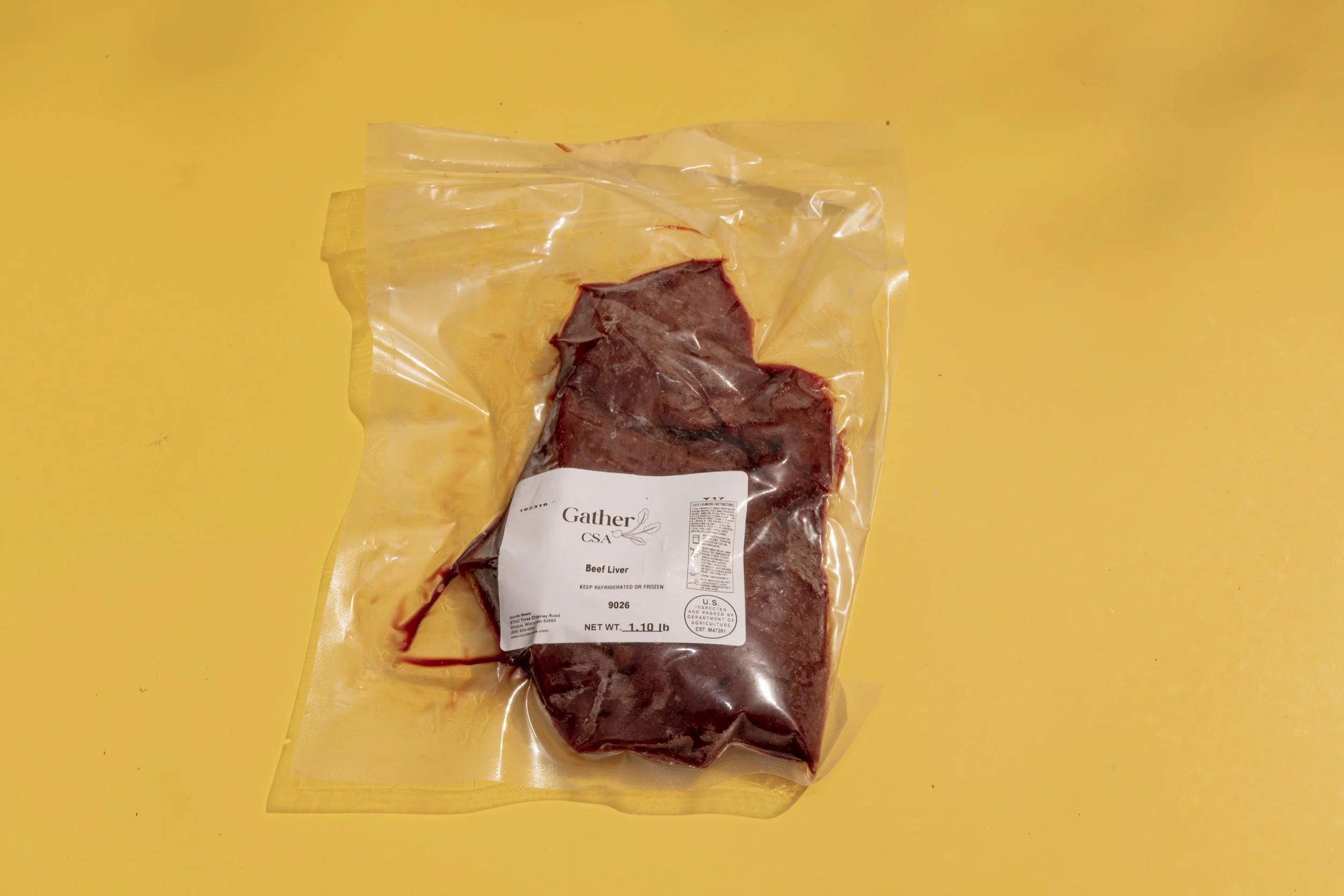 Beef Liver - $8/lb