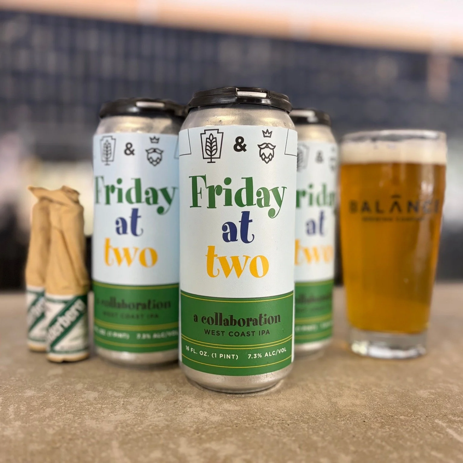 🍺 Friday at Two is Here! 🍺

We're thrilled to announce the release of "Friday at Two" &ndash; a West Coast IPA born from friendship and collaboration with @dancinggnome!

This beer tells a story that means everything to us. Back when we w