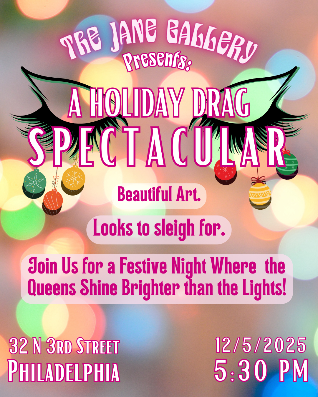 The Jane Gallery Presents: A Holiday Drag Spectacular