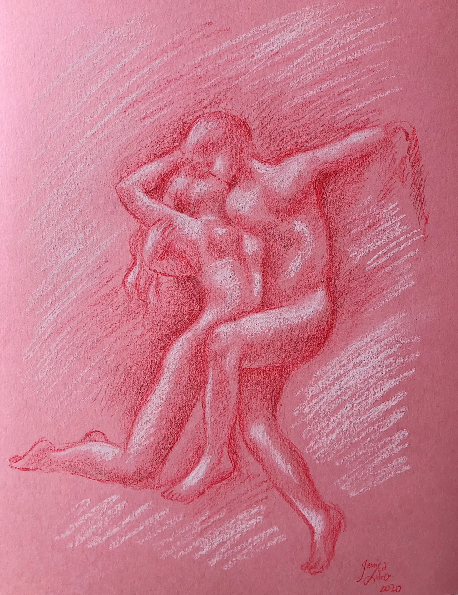 Eternal Spring, After Rodin - Jessica Libor