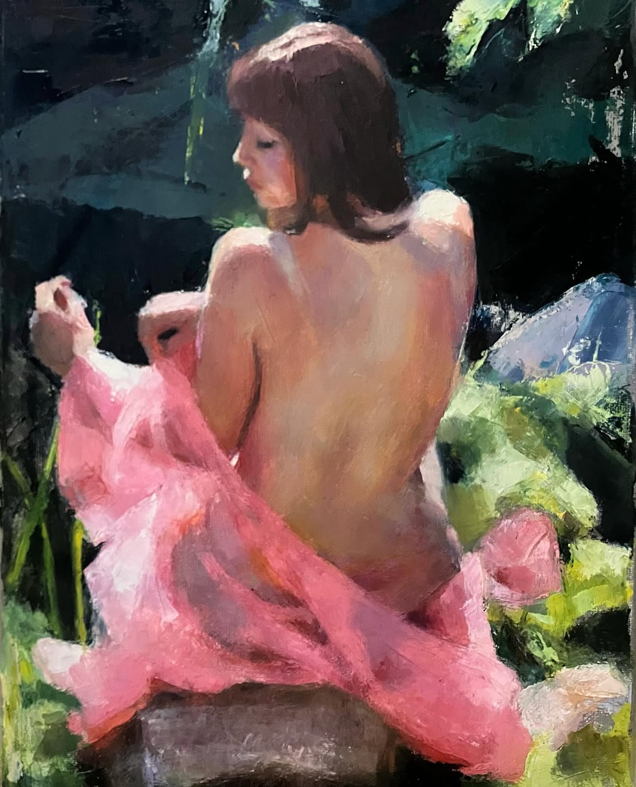 Daisy, 2024 
12 x 9 in 
Oil on Canvas
SOLD