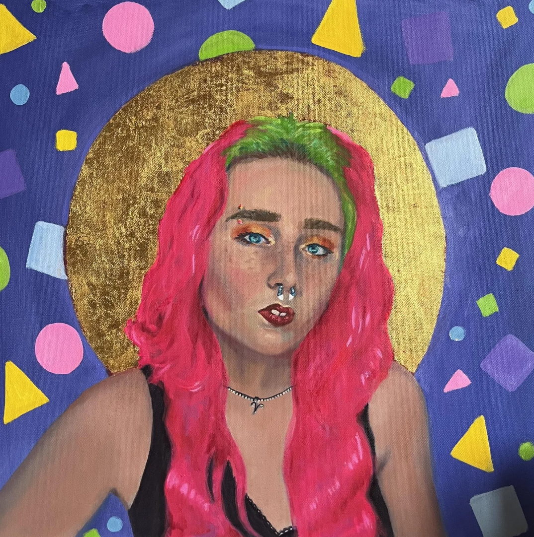 Jay Harris
Self Canonization
20 x 20 in
Oil on Canvas 
$500.00
