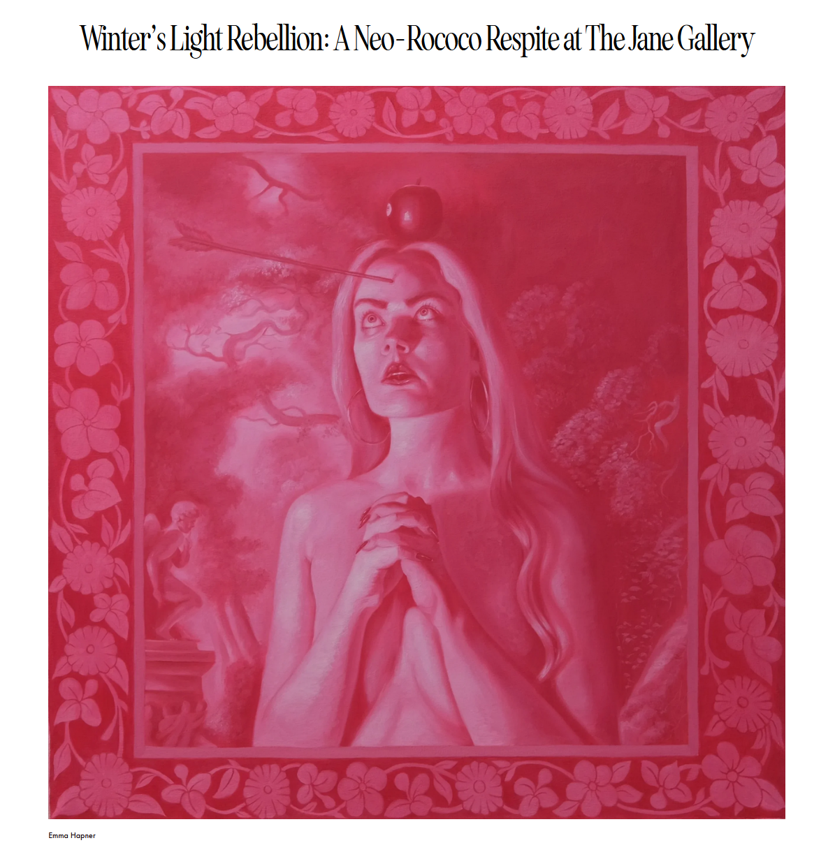 Winter’s Light Rebellion: A Neo-Rococo Respite at The Jane Gallery