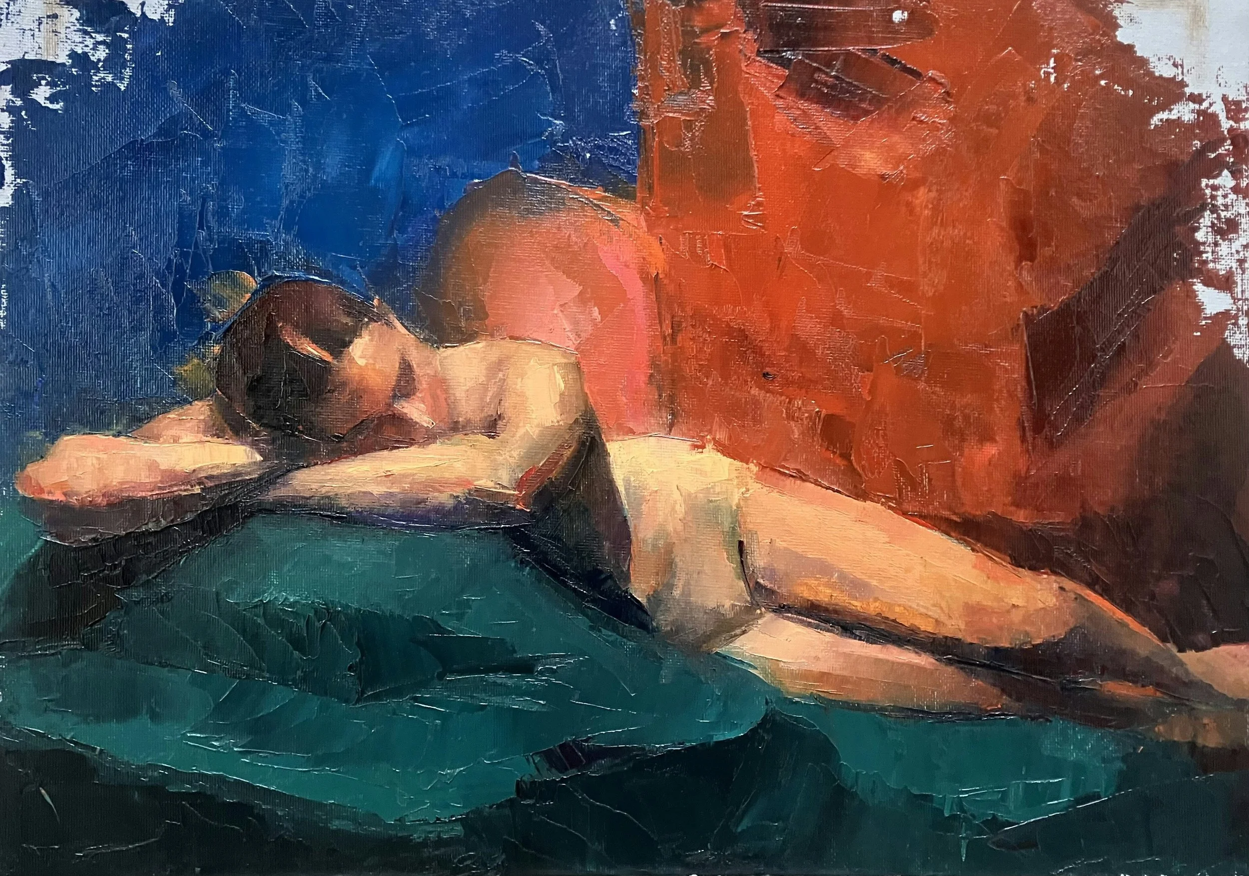 Melissa Halbrook
Chloe #2
12 x 16 in
Oil on Canvas 
SOLD