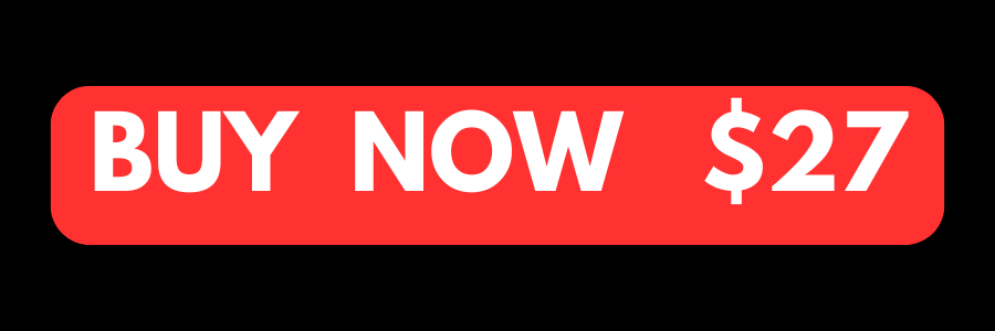 Red and black buy now button displaying the price of 27 dollars.