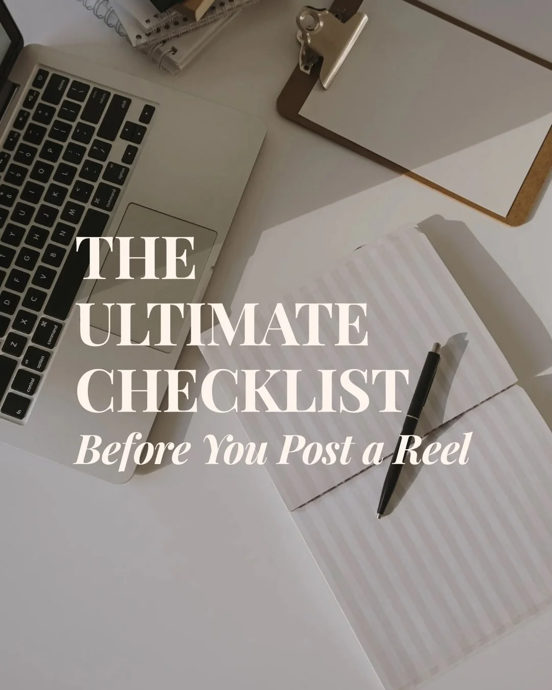 You only get a few seconds to grab attention. Don&rsquo;t waste them!

 Before you hit &ldquo;post,&rdquo; run through this quick reel checklist 👇

✅ Hook within 2 seconds
✅ Clear visual focus (no clutter)
✅ Captions for silent watchers
✅ Lighting +