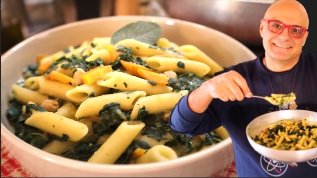 Pasta CAVOLO NERO e CREMA DI CECI