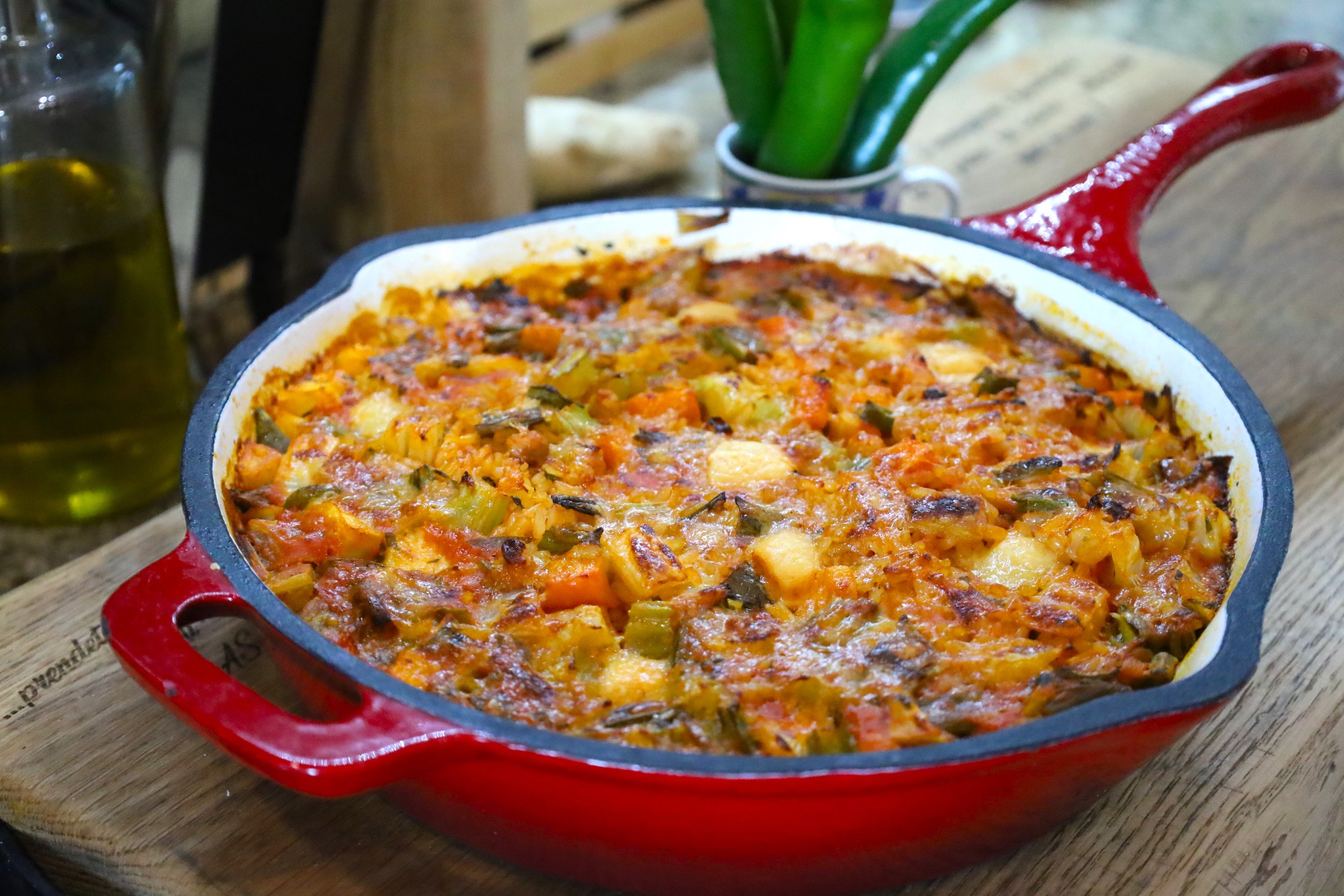 PASTICCIO DI RISO E VERDURE