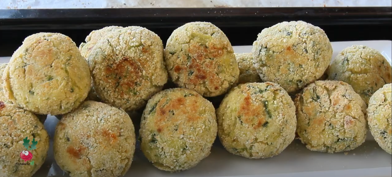 POLPETTE DI ZUCCHINE E RICOTTA SENZA FRIGGERE