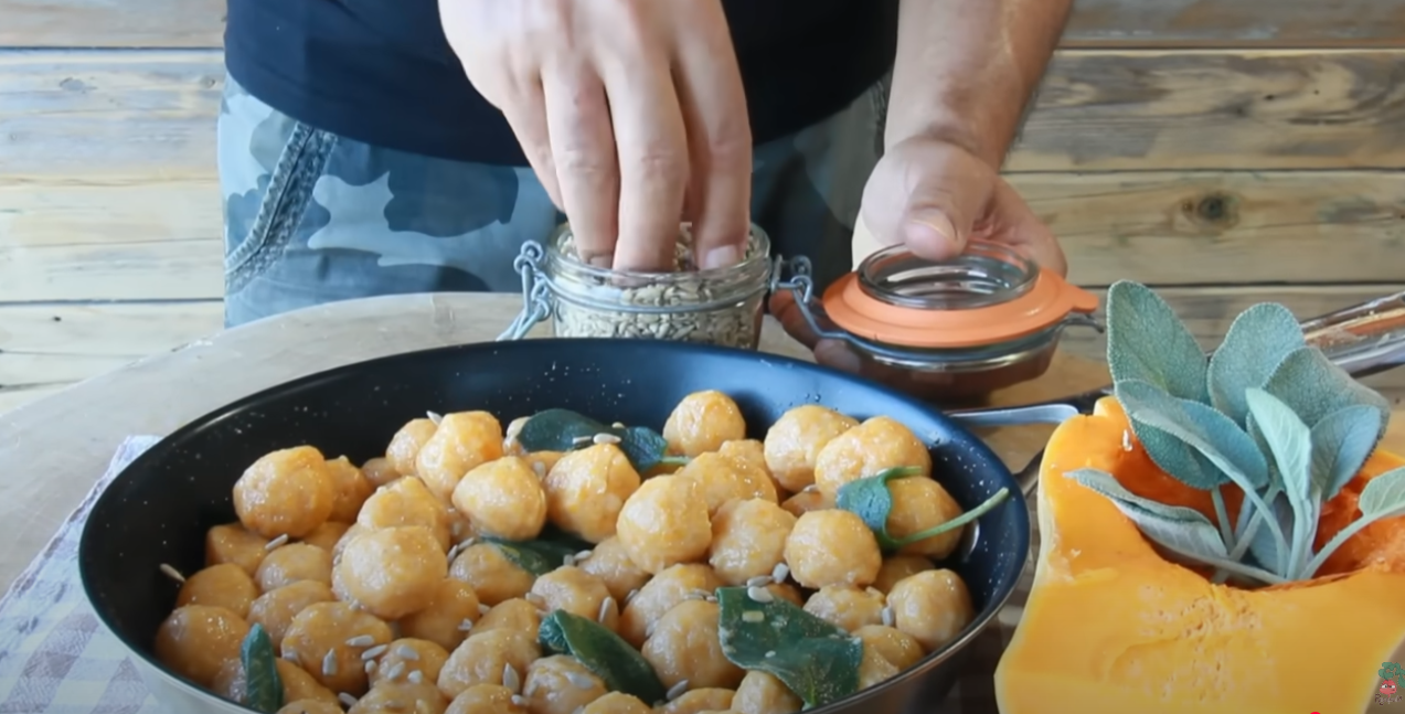 GNOCCHI di ZUCCA SENZA IMPASTARE