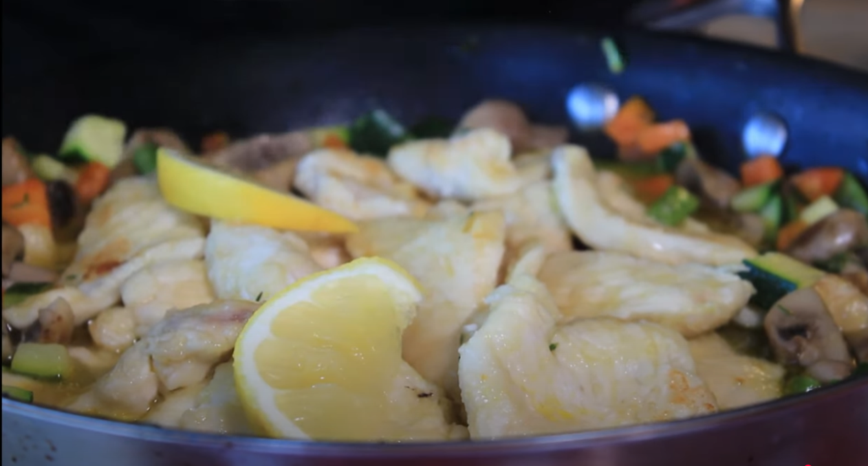 POLLO MORBIDO CON LE VERDURE