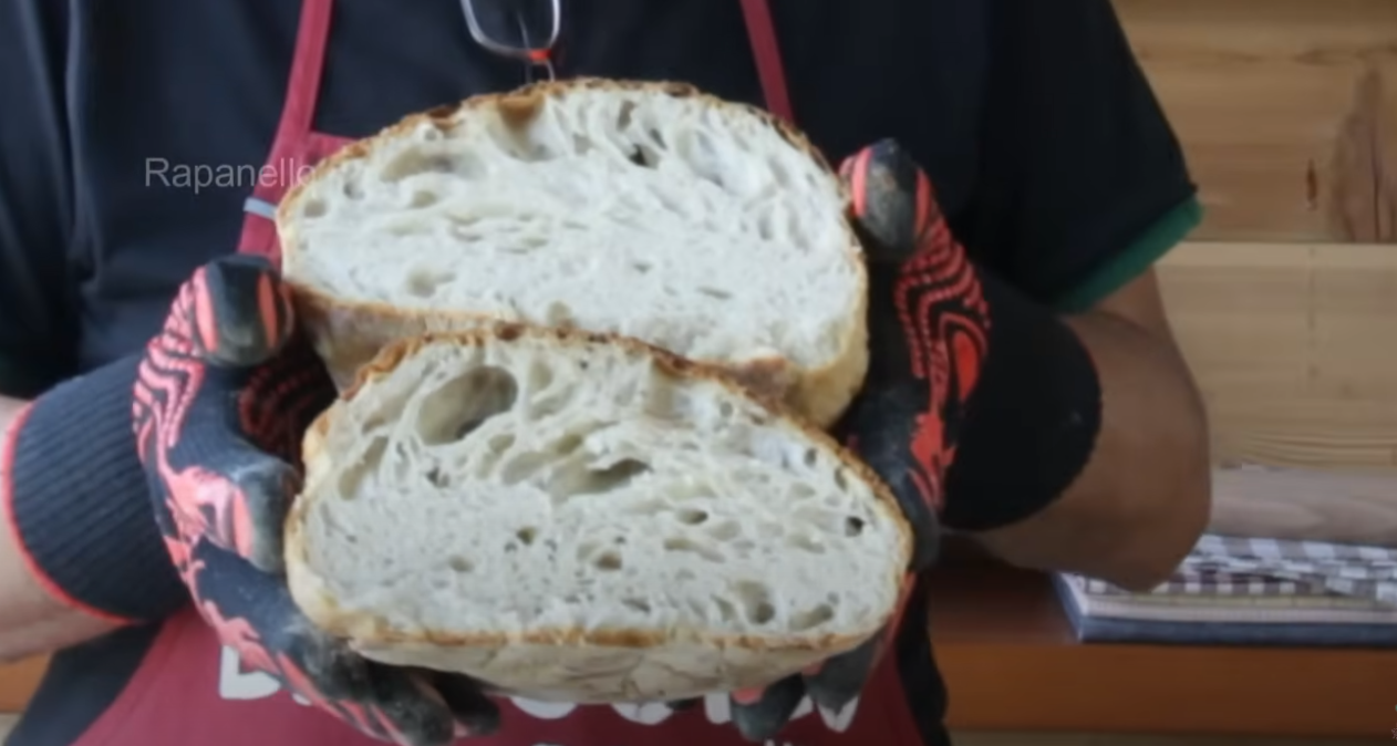 PANE RUSTICO FACILE in 3 ore