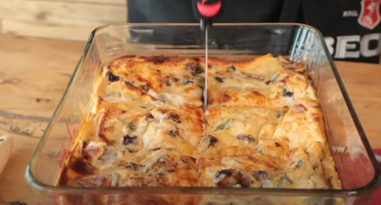 Pasta All'uovo per Lasagne ai funghi