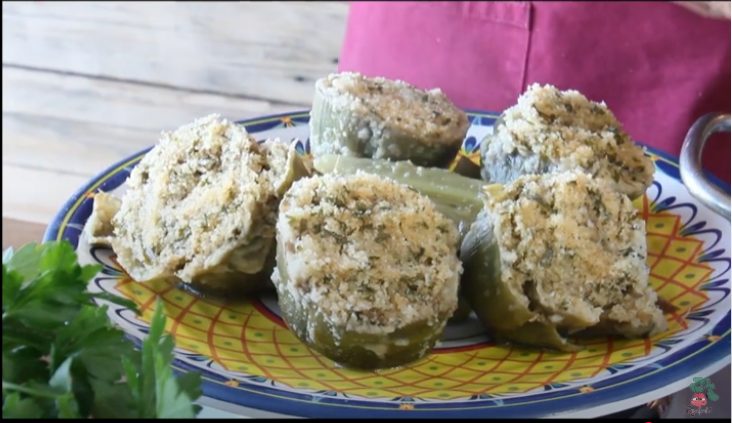 Carciofi alla Siciliana ca Muddica