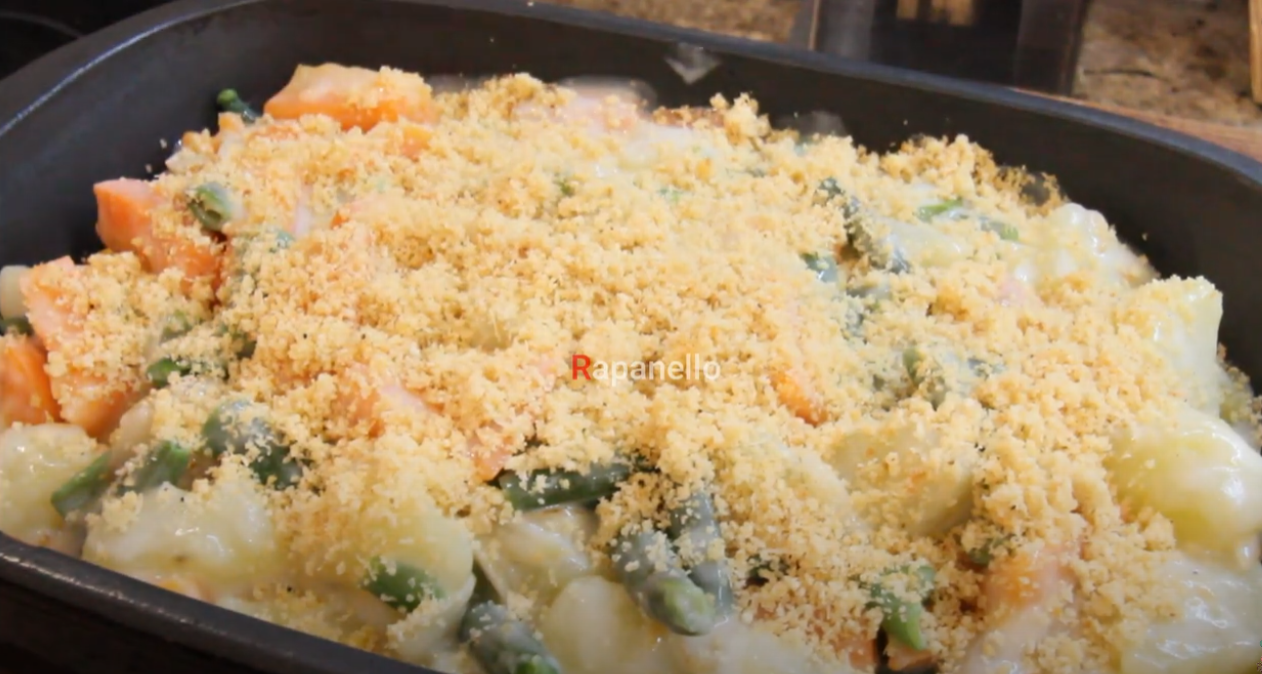 BESCIAMELLA FURBA e PASTICCIO di Verdure con Besciamella