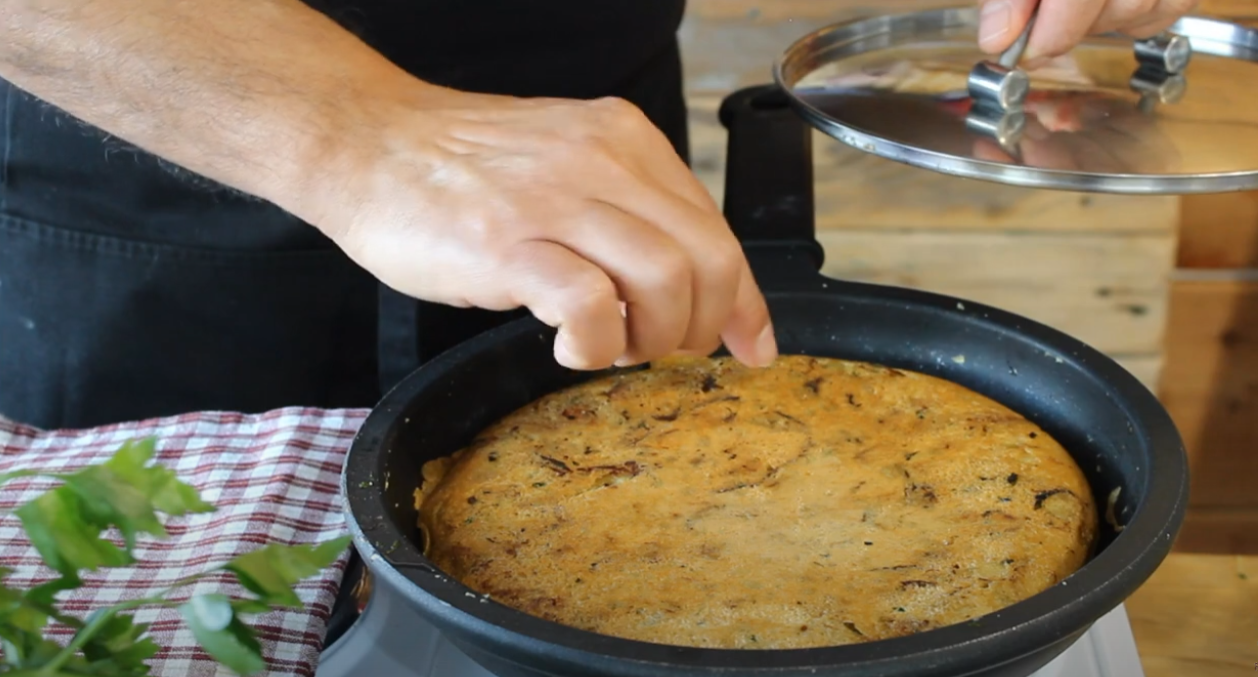 FRITTATA di patate SENZA UOVA