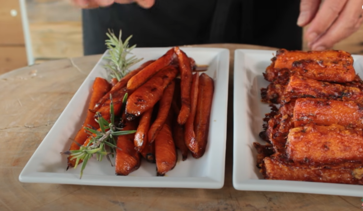 CAROTE al FORNO 2 RICETTE