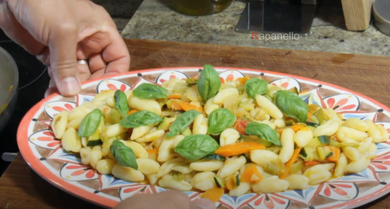 CAVATELLI CON LE VERDURE