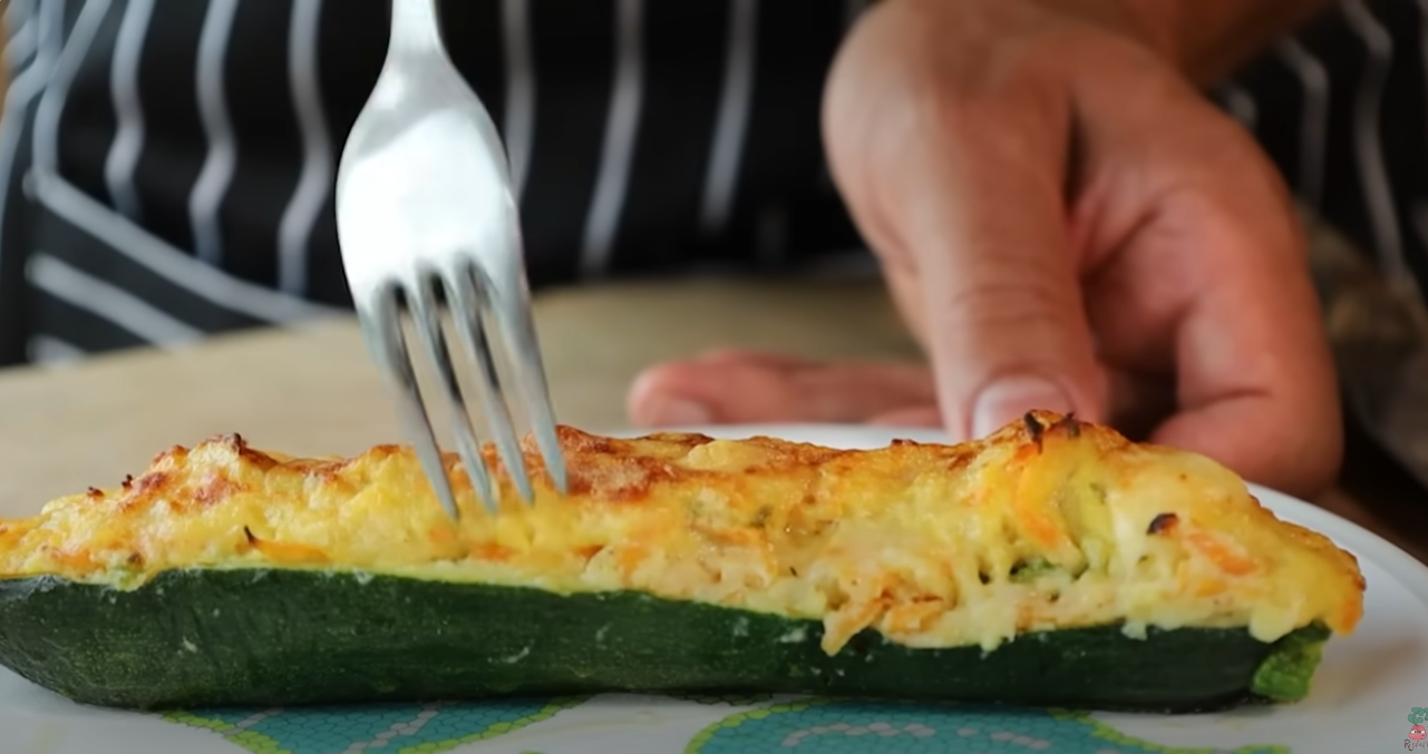 ZUCCHINE RIPIENE VEGETARIANE