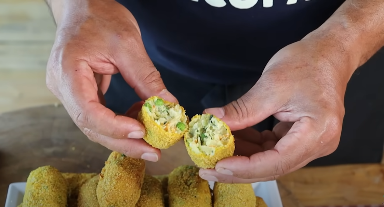 CROCCHETTE di VERDURE DORATE