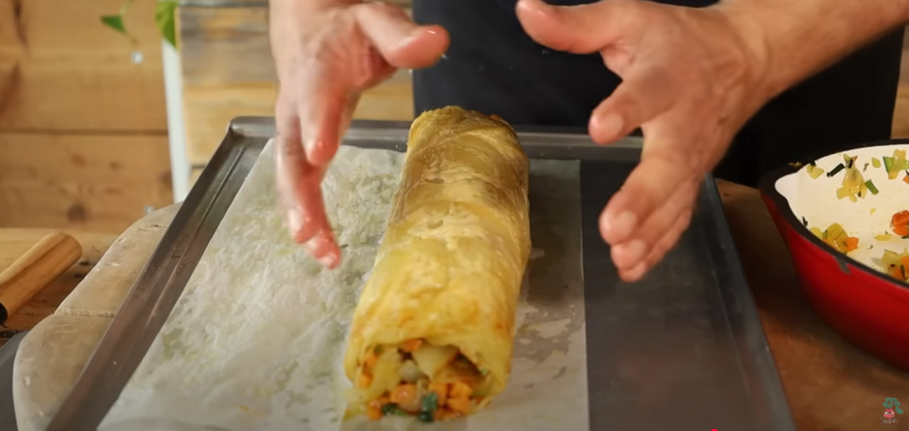 ROTOLO DI PATATE RIPIENO DI VERDURE