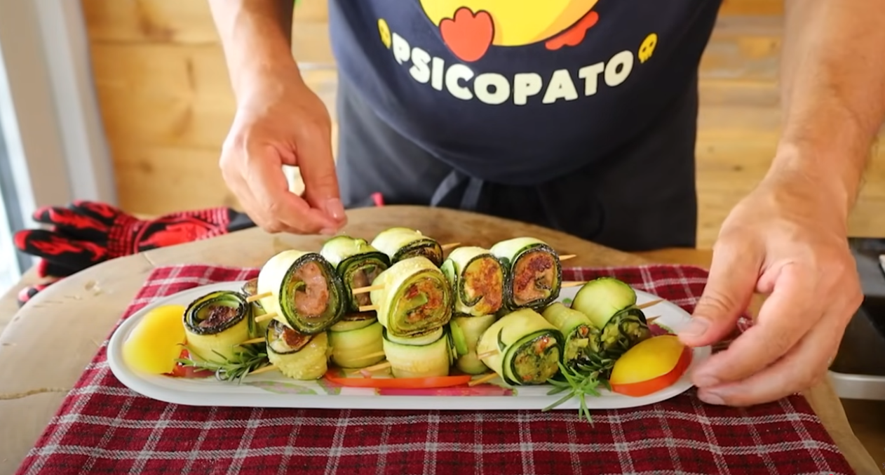 INVOLTINI DI ZUCCHINE 3 SAPORI