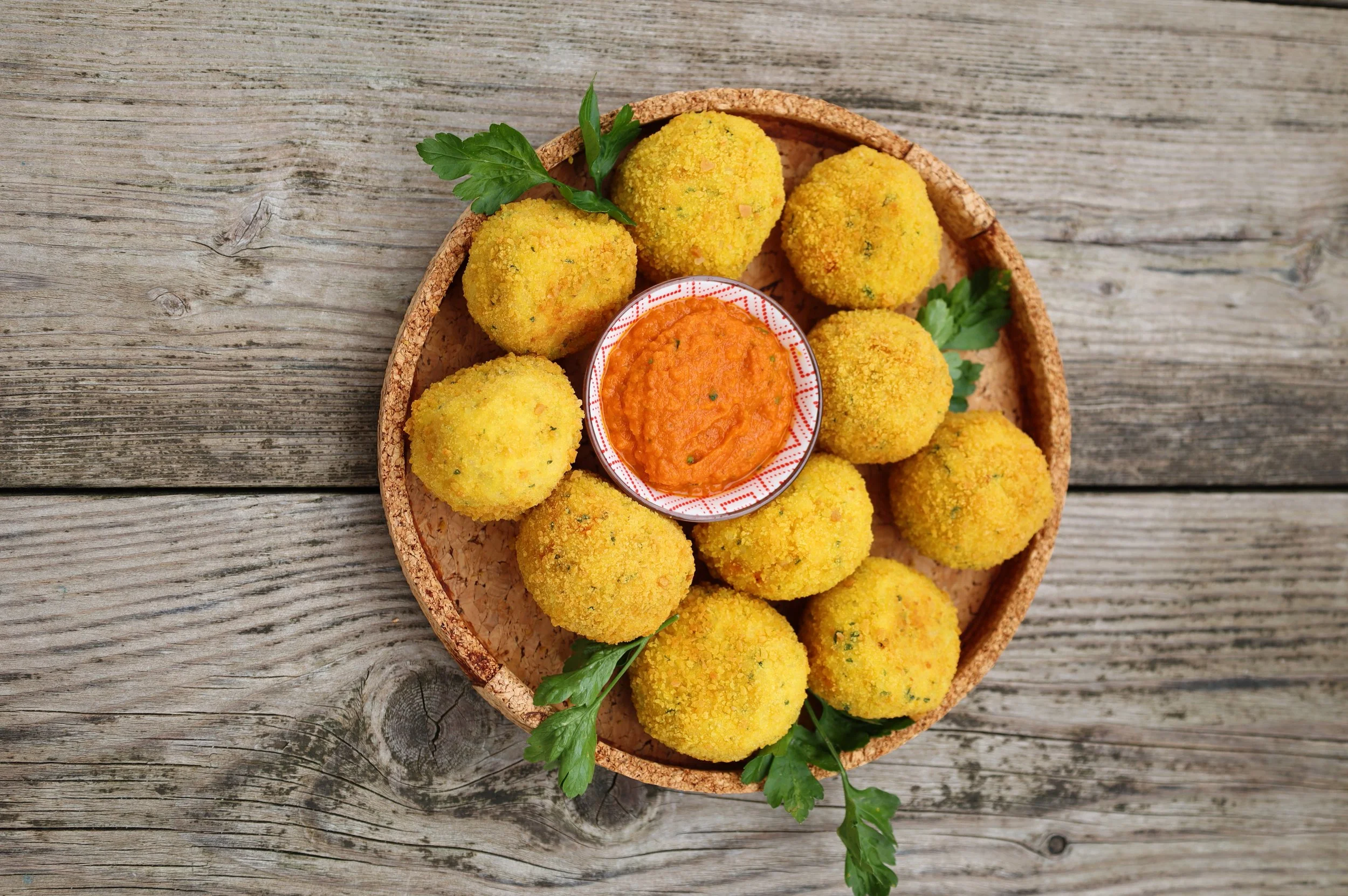 POLPETTE di RISO RIPIENE