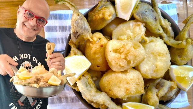 BACCALA' e CARCIOFI PASTELLATI