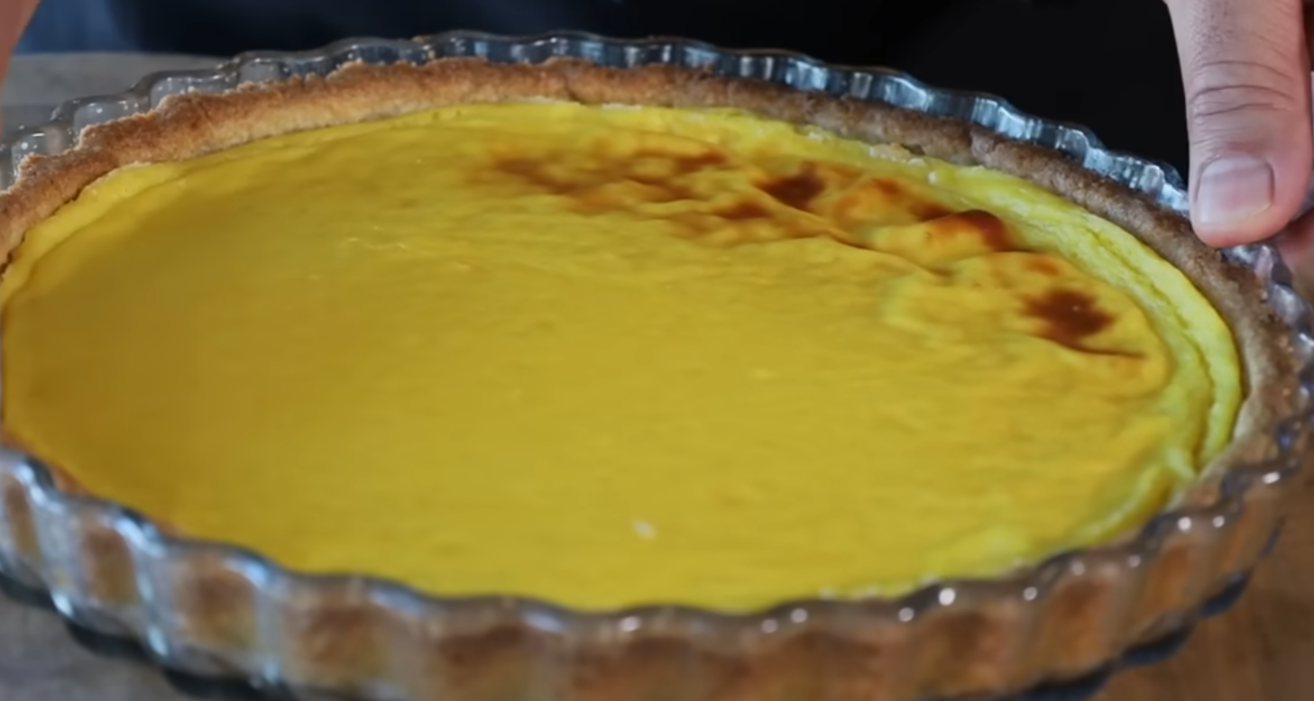 TORTA di CREMA COTTA al LIMONE