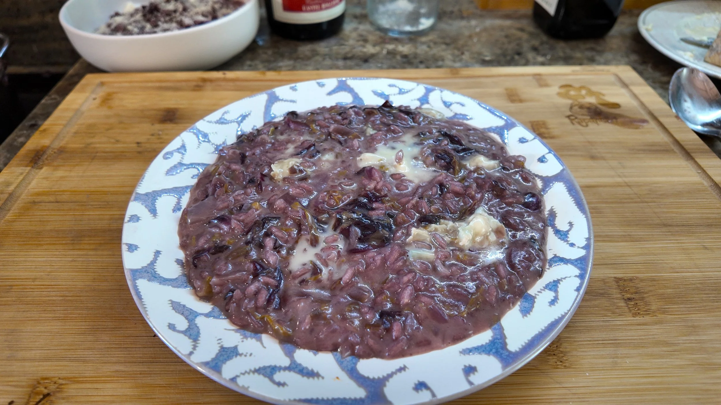 RISOTTO al RADICCHIO e GORGONZOLA