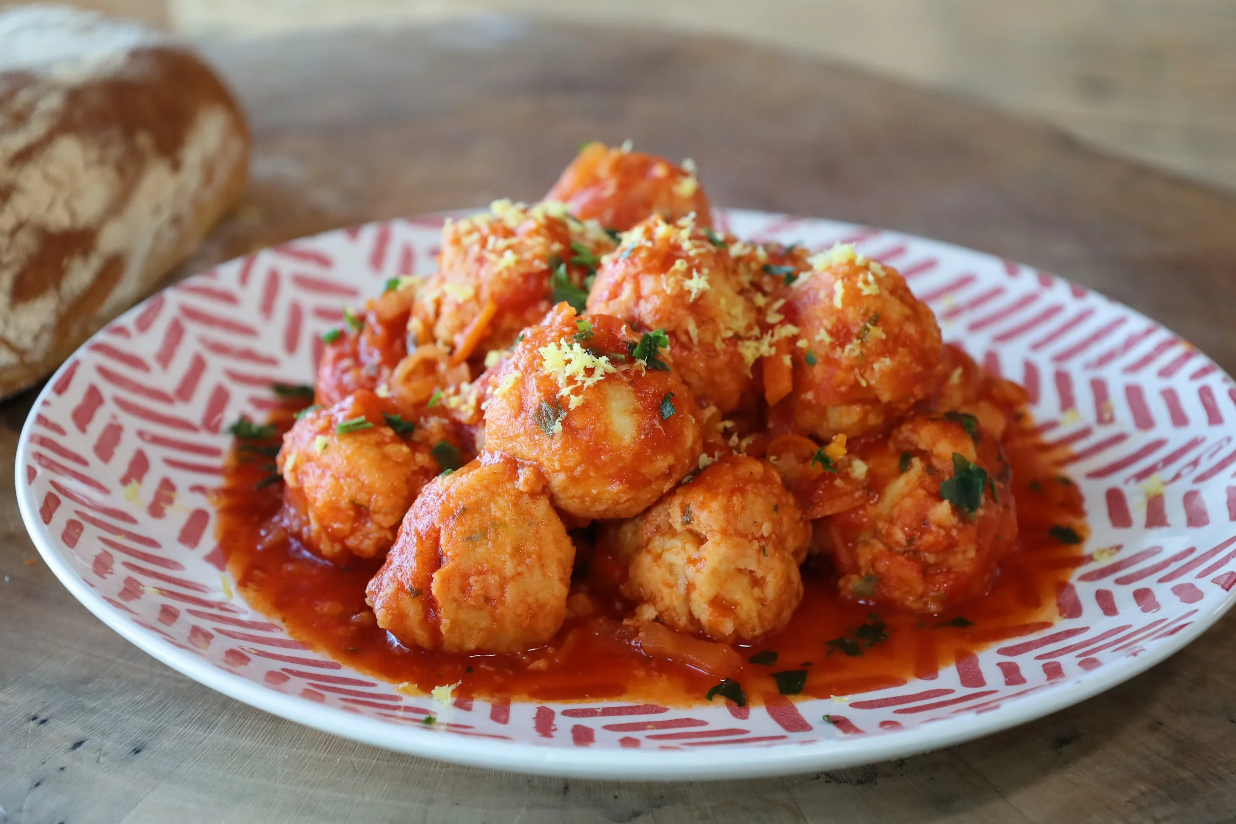 POLPETTE DI FARINA DI CECI