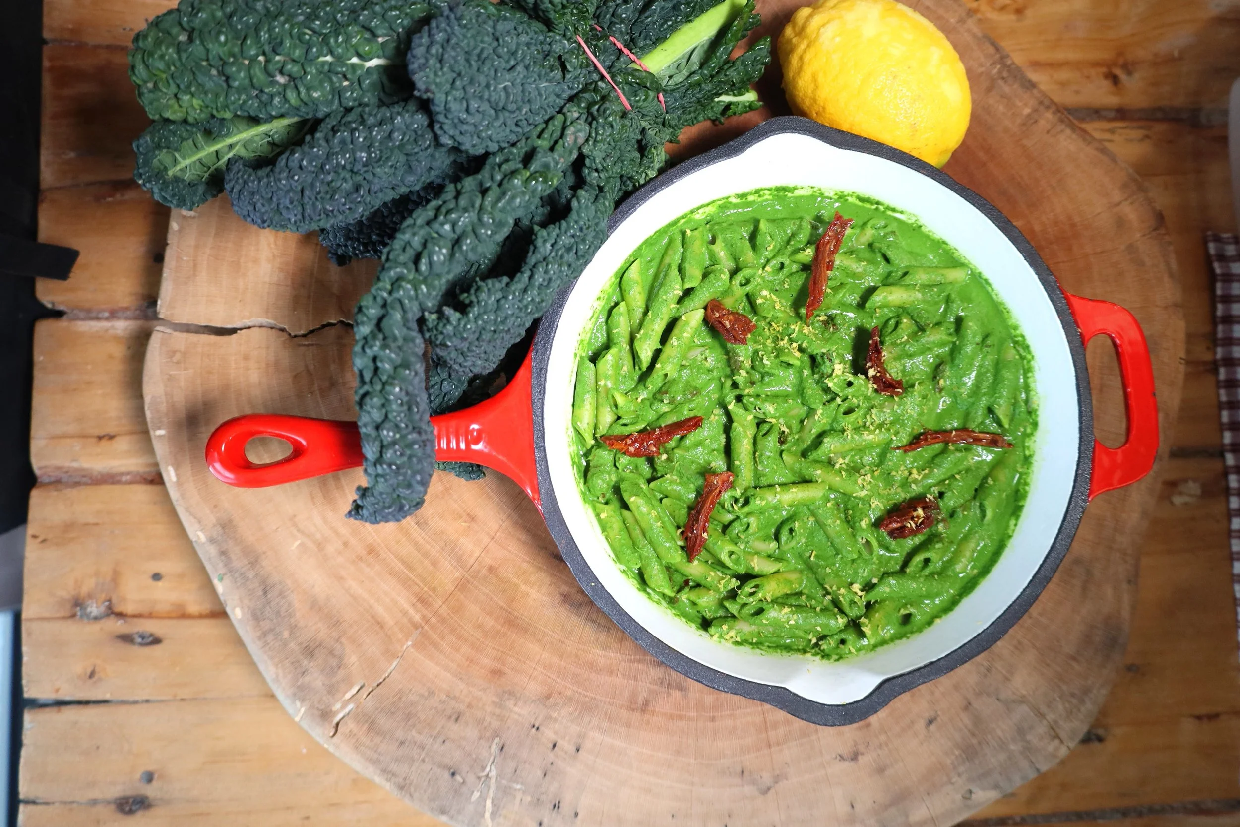 PESTO di CAVOLO NERO con la PASTA